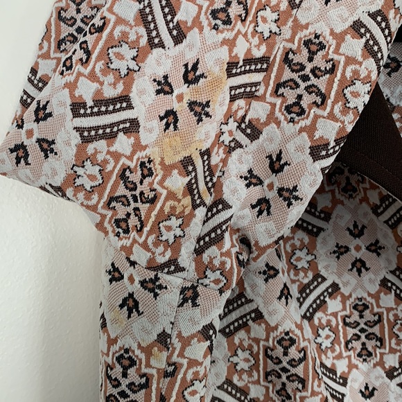 Vintage Tapestry Geometric Jacket Size Large - Picture 11 of 13
